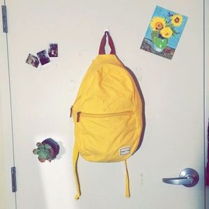 Yellow Minimalist Knapsack